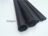 glossy carbon fiber pipe, 3K twill weave carbon pipes